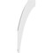 Ekena Millwork 4-in. W x 6-in. D x 18-in. H Thorton Architectural Grade PVC Knee Brace BRCP04X06X18THR - alternate 6
